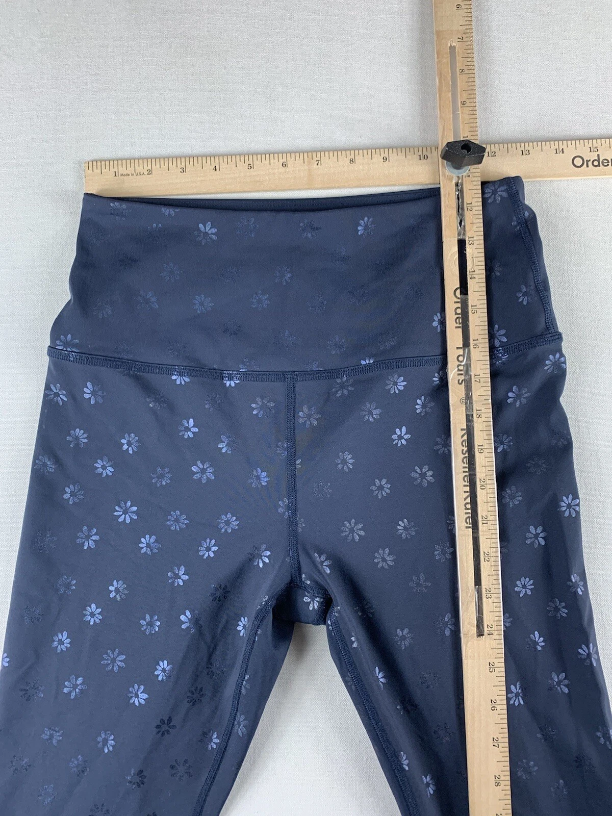 beyond-yoga floral made in usa flat lay leggings