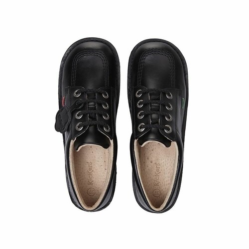 Scarpa classica Kickers Kick Lo J/Y NERA in pelle - Foto 2 di 4