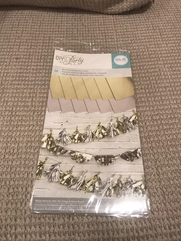 192 Hojas de Mylar - Perfectas para Decoraciones y Tablones de Anuncios - Multicolor - NUEVAS Foto 2 de 4