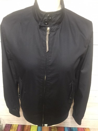Pretty Green Mens Blue Bomber Jacket Bomber Jacket Size Small BNWT RRP £95 - Picture 2 of 10