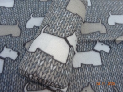 scottie dog throw blanket