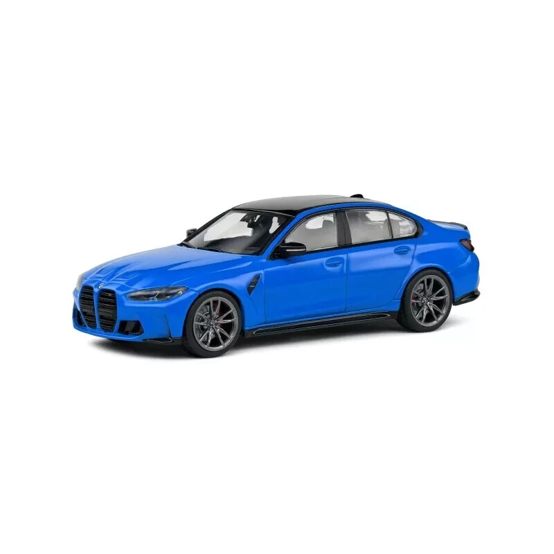 BMW M3 G80 Solido 4315302 voiture miniature 1/43 diecast bleu 2023