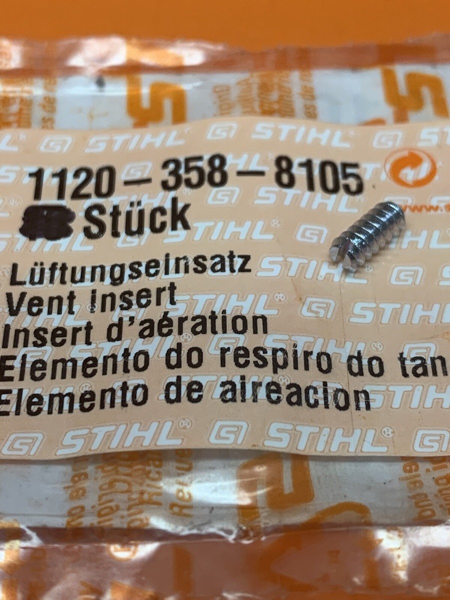 NEW OEM STIHL VENT INSERT 1120-358-8105 021 023 025 034 036
