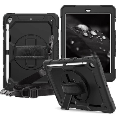 Heavy Shockproof Magnetic Rugged Stand Cover for iPad 9th/8th/7th Gen 10.2'' Case