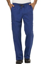 Galaxy Blue Dickies Scrubs Gen Flex Mens Drawstring Cargo Pant 81003 GBLZ