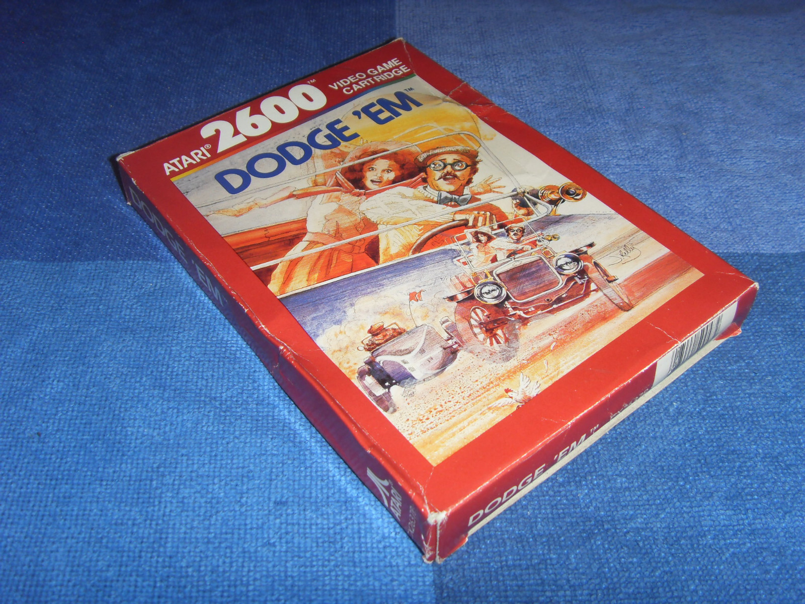 DODGE 'EM en boite red label 1988 Atari 2600 ATARI CORP.
