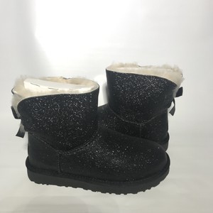 mini bailey bow sparkle boot black