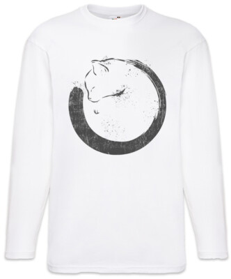 Cat Circle Men Long Sleeve T-Shirt meow cats cat Love Addicted Addiction Fun