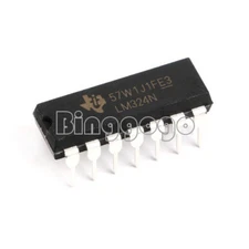 10 Pcs LM324N LM324 324 Low Power Quad Op-Amp IC EXCELLENT NEW
