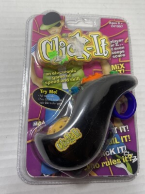 Click-it Electronic Game MGA Entertainment New Sealed Vintage Rare Keychain
