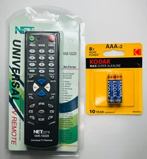 Universal Remote TV Controller With Battery AAA