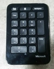 Microsoft 1558 Black Wireless Number Pad