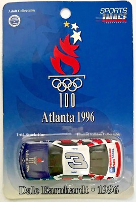 ACTION 1996 Dale Earnhardt Atlanta Olympics 100 #AE9602 1:64 Scale Diecast