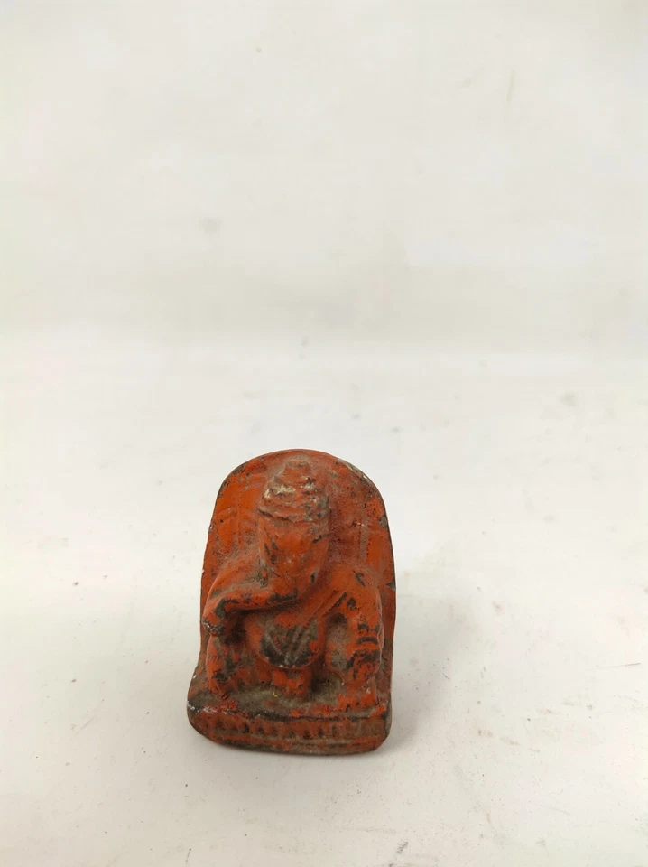 Antigua piedra tallada a mano hindú Señor Ganesha figura miniatura estatua  Foto 2 de 4