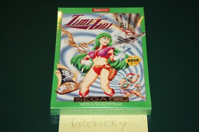 Time Gal (Sega CD) NEW SEALED NM/MINT CONDITION FROM FACTORY 6-PACK CASE, RARE!