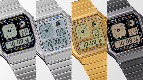 CASIO CLASSIC A130WEGG-1AJF / A130WE Series analog Display Digital Watch Japan🔥