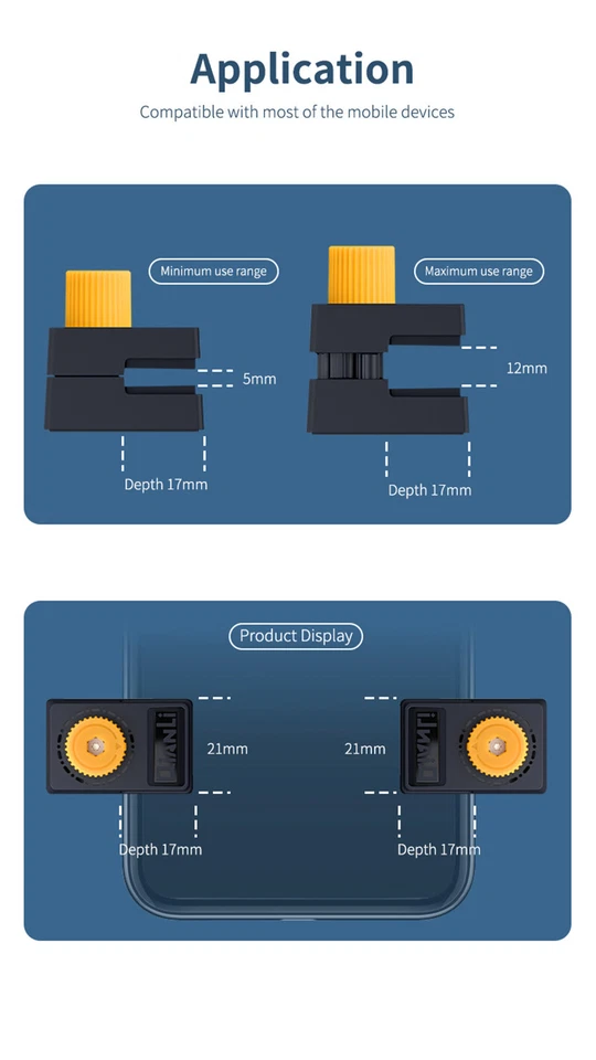 LCD Screen Clamp Clip Set Phone/Tablet  Qianli ToolPlus iClamp 2.0 4pcs OLED UK - Image 4 of 4