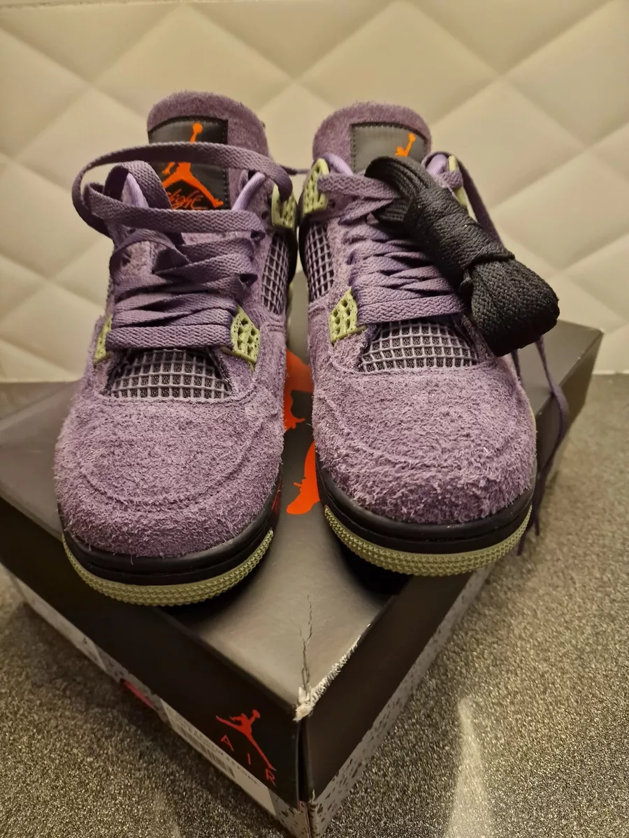 Purple clearance orange jordans