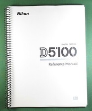 Nikon D5100 Reference / Instruction Manual: 260 Pages Protective Covers
