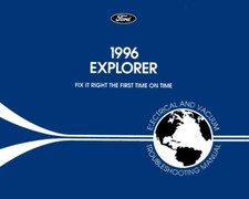1996 Ford Explorer Electrical Vacuum Shop Service Repair Manual Factory OEM EVTM