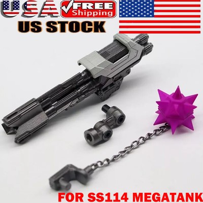 3D DIY Arm Cannon Meteor Hammer Weapon Upgrade Kit For SS114 Megatank US
