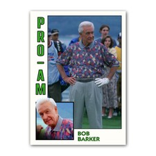 Bob Barker Happy Gilmore Professional Golf Comedy Trading Card Reprint ACEO
