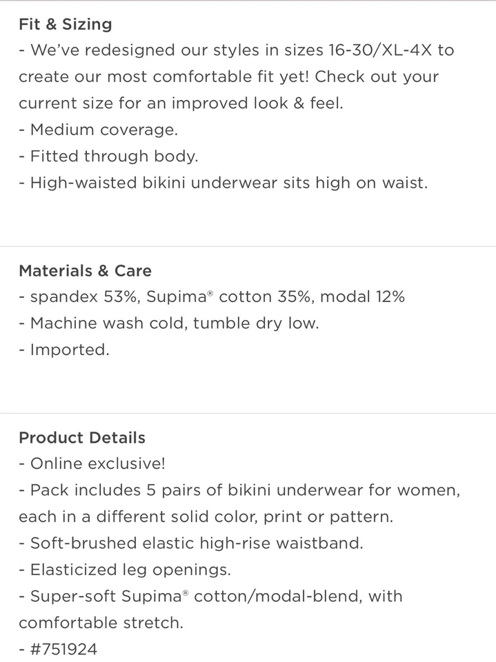 Ropa interior de bikini Supima de cintura alta talla XS ~ Old Navy para mujer $30 nueva con etiquetas Foto 4 de 4