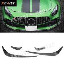 Carbon Fiber Front Splitter Spoiler For Mercedes Benz Amg Gtr Car Styling Tuning