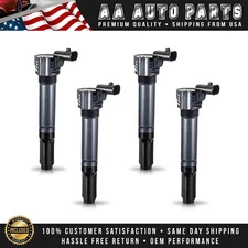 4pcs Ignition Coil Pack for 2012 2013 2014 2015 2016 2017 Fiat 500 l4 1.4L UF649