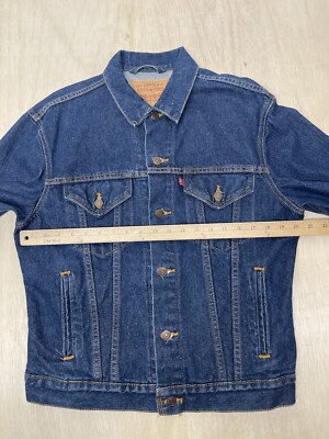 90s Levi’s 70505 trucker Jacket 4th Levi's Vintage 90'S Trucker Jacket Men's Medium 70505-0216 Blue