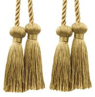 Vorhang Zugband, Stil # Cct , Farbe #E16C - Golden Beige [ Set Mit 2