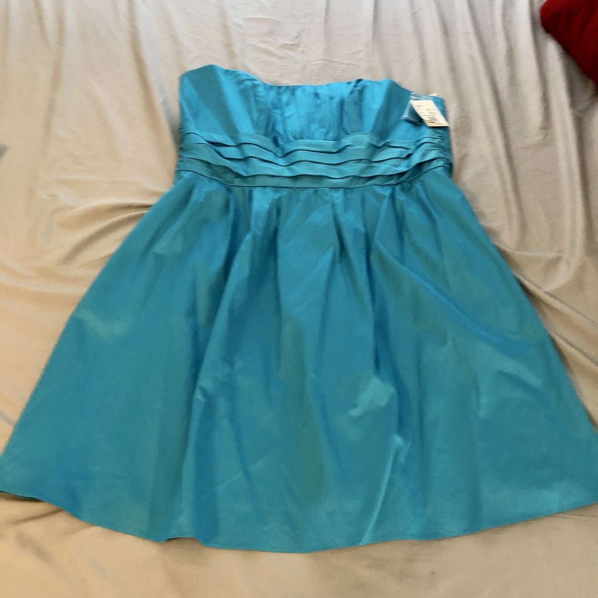 david's bridal malibu blue bridesmaid dresses NEW David's Bridal Malibu Blue Bridesmaid Dress 30101525 with pockets (Size  20)