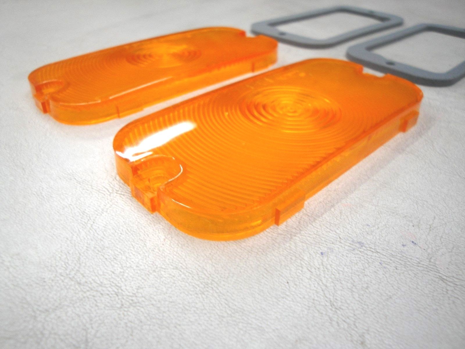 64 65 66 67 1964 1965 1966 1967 MERCURY COMET AMBER PARK LENS PAIR FoMoCo NEW *