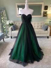 Sweetheart Wedding Dresses Sleeveless Gothic Style Soft Tulle A Line Bridal Gown