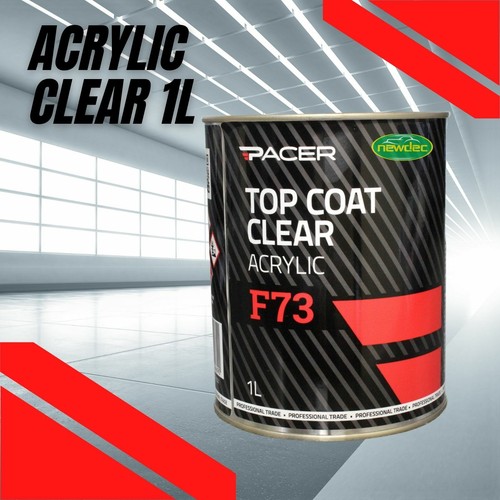 PACER AUTOMOTIVE ACRYLIC TOP COAT GLOSS CLEAR 1LT AUTOMOTIVE PAINT eBay