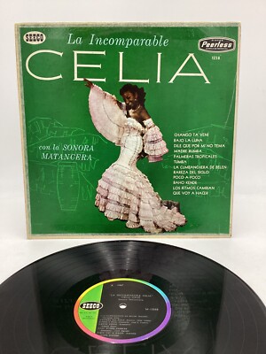 CELIA CRUZ la incomparable Celia SONORA MATANCERA (67  SEECO VINYL LP MÉXICO) EX