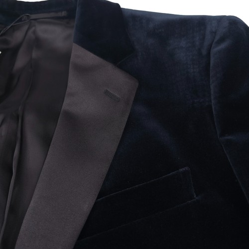 $695 Theory Chambers Baltic Velvet Slim Fit Tuxedo Dinner Jacket Mens Size 38R - Picture 7 of 12