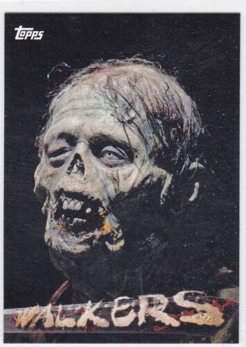 Topps The Walking Dead Season 5 Walkers Card W-6 (blue-green face) - Picture 1 of 1
