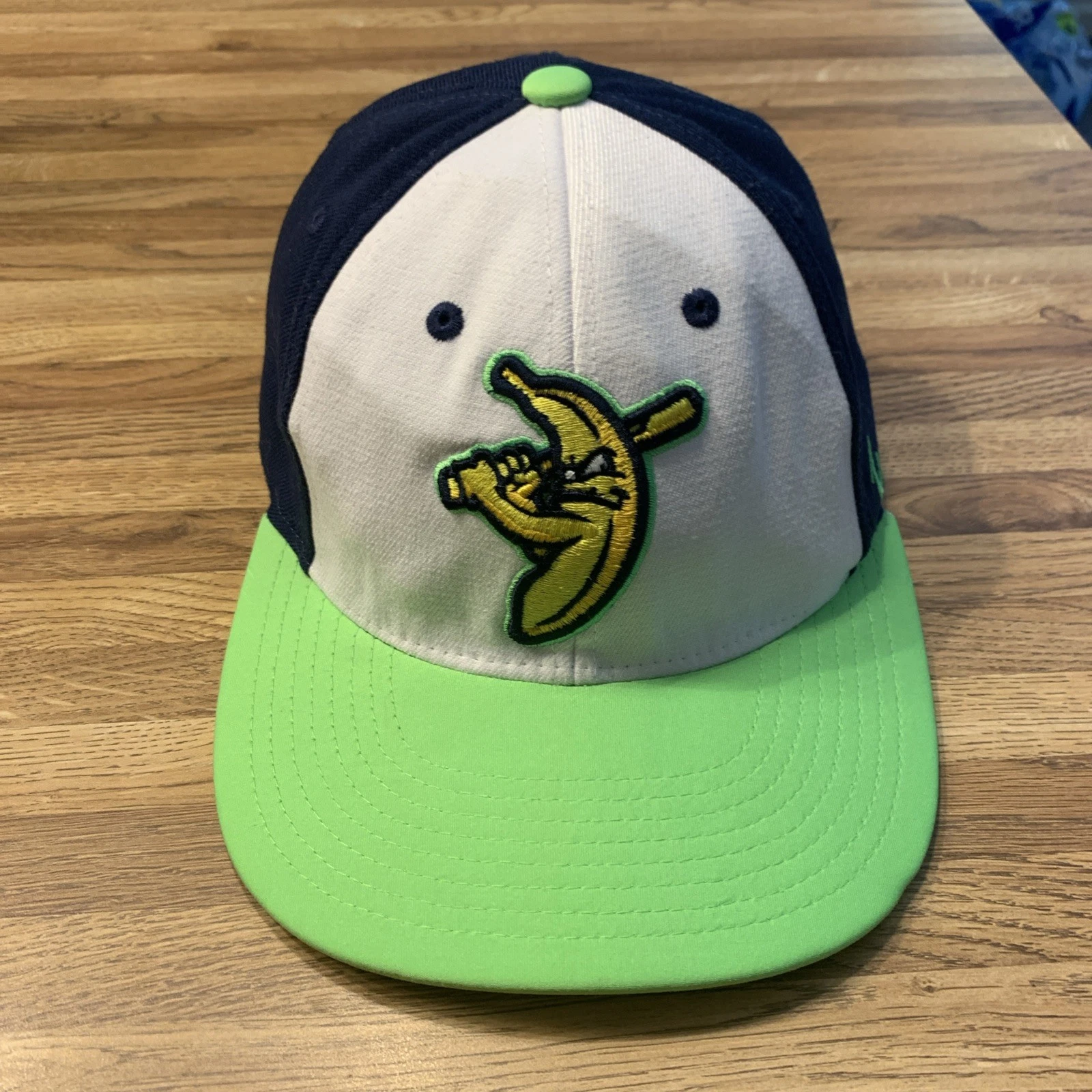 Savannah Bananas Baseball Cap Hat Small Youth Zephyr White Blue Green