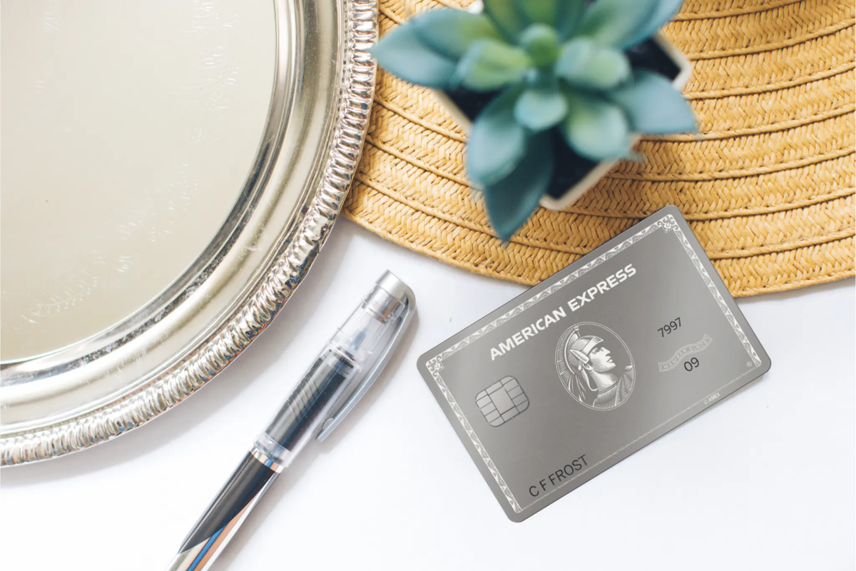 New MIRROR AMEX American Express Platinum MIRROR Metal Personal