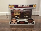 funko pop stranger things max and lucas 2 pack