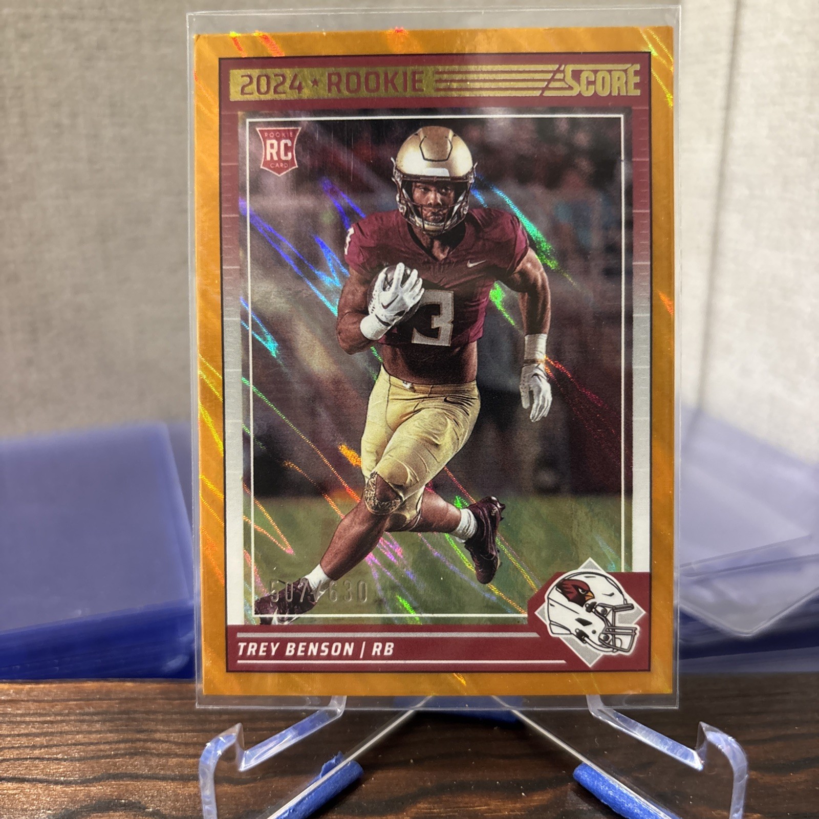 2024 Score - Rookies Trey Benson #354 Lava /630 (RC)