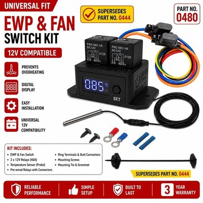 Digital Thermatic  Fan Switch - GEN II (#0480)