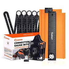 Saker Contour Gauge Profile Tool Adjustable Lock Connection Package