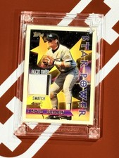 Topps Star Power Craig Biggio Astros Game Used Jersey Fusion Trading Card