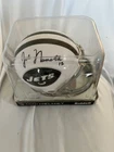 RIDDELL MINI HELMET SIGNED JOE NAMATH