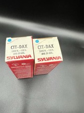 2 Sylvania projector lamp CTT-DAX 120v 1000w