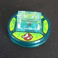 LEGO Dimensions Ghostbusters Transparent Toy Tag Character Disc