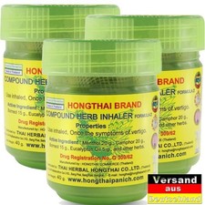 Traditioneller thailändischer Kräuterinhalator 3x H○ng Thai #1 Thailands YADOM