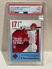 2018 Panini Chronicles Shohei Ohtani #30 Blue /49 (RC) PSA 9 - Invest/Rare